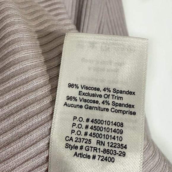 Aritzia Babaton Jayce Ribbed Buttoned Tank Midi Strap Dress, Lilac Fog size S - Picture 6 of 7